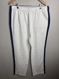 Polo Ralph Lauren Hose Herren 2XL weiß marine Seitenstreifen Track sportlich - Bild 1 von 9