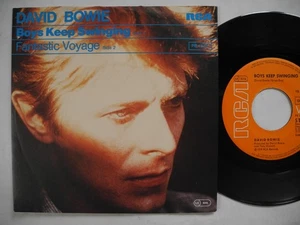 DAVID BOWIE Boys Keep Swinging / Fantastic Voyage 45 7" single 1979 Germany EX - Picture 1 of 2