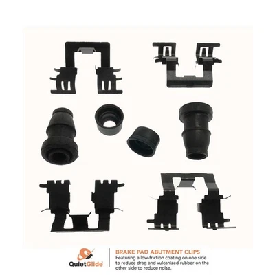 Kit de herrajes de freno de disco Carlson 13407Q para Toyota Highlander 01-03 Foto 1 de 4