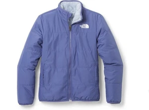 North Face Wendejacke Mossbud Swirl Mädchen 12 lila blau 0377 - Bild 1 von 10