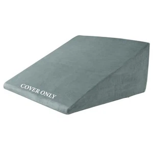  Ultra Soft Velvet Bed Wedge Pillow Cover-Super Soft Fleece Pillowcase with  - Picture 1 of 7