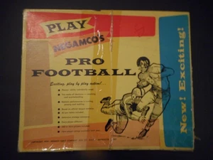 Vintage Negamco Football Spiel mit NFL/AFL Teams. Enthält alle Artikel auf Fotos. - Bild 1 von 24