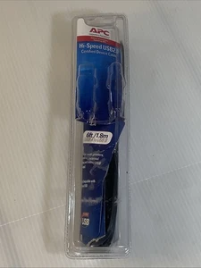 APC 6FT High Speed USB 2.0 Model USB26F-2V 6' Premium Certified Cable 6 NOS New - Picture 1 of 12