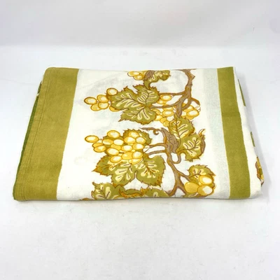Couleur Nature 59x86 Tablecloth Grapevine French Country 100% Cotton Cottage - Image 1 of 4