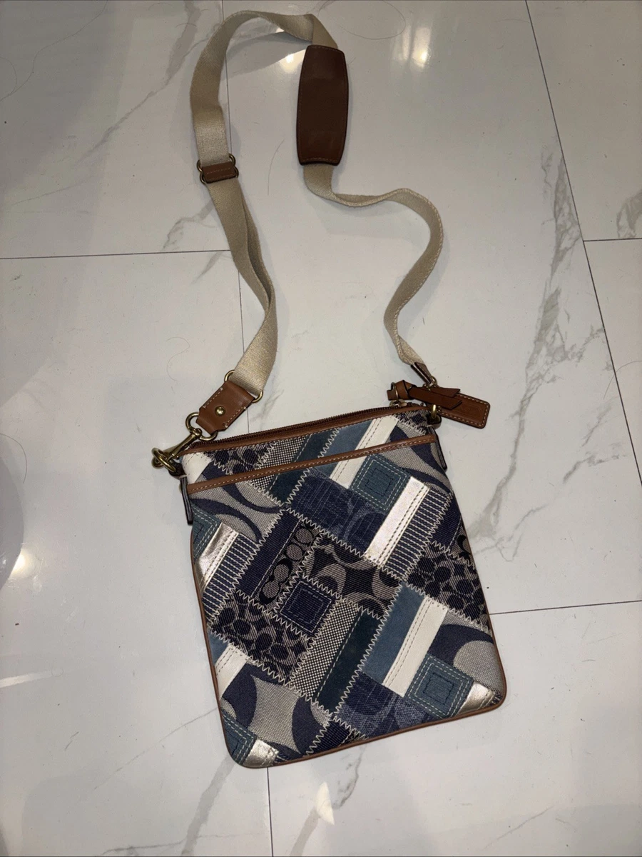 Preços baixos em Coach Patchwork Denim Bolsas Femininas | eBay