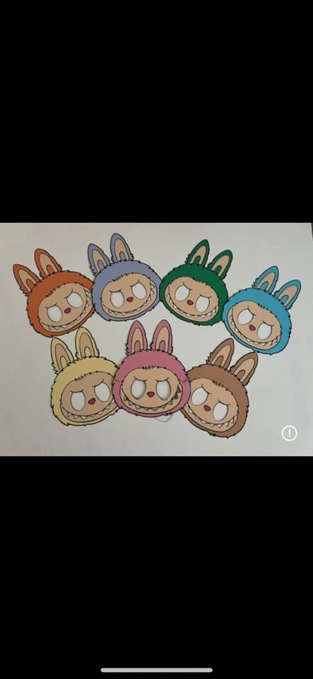 Kids Party/halloween masks with Elastic Strap - Image 1 of 1