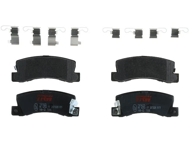 Rear Brake Pad Set For 1990-1991 Lexus ES250 2.5L V6 GG445ZJ - Image 1 of 1