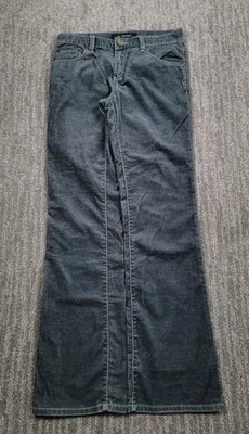 NWT Calvin Klein Women's Corduroy Pants Bootcut Regular Fit Y2K VTG Gray Size 4 - Image 1 of 4