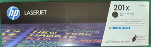 HP CF400X 201X High Yield Toner Cartridge Black M277DW M252N M274N - Afbeelding 1 van 6