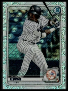 2020 Bowman Chrome #BCP-223 Estevan Florial Prospects Mojo Refractor - Picture 1 of 2