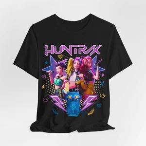 Huntrix Tee, Vibrant Unisex T-Shirt, Graphic Shirt for Men and Women, Short - Picture 1 of 18