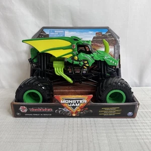 Camión Monster Jam Bakugan Dragonoid Verde Escala 1:24 Serie 22 TOTALMENTE NUEVO - Imagen 1 de 11