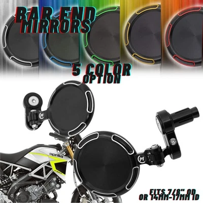 Espejos retrovisores CNC premium para motocicleta Aprilia Dorsoduro/Shiver - 5 opciones de color Foto 1 de 4