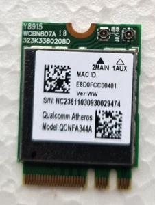 ASUS A515-43 WIFI BT Fast Wireless Card QCNFA344A TESTED - Picture 1 of 2