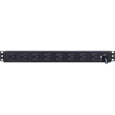 CyberPower PDU15B8R 8 Outlet Surge Overload Power Protection Basic PDI 1U Rack - Image 1 of 4