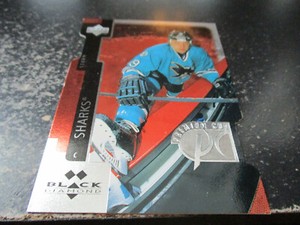 marco sturm (san jose sharks) 1998/99 upper deck black diamond ROOKIE card #PC12