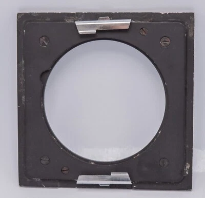 Graflex Pacemaker 4x5 To Graphic View Camera 101mm Square Lens Board Adapter - Image 1 of 3