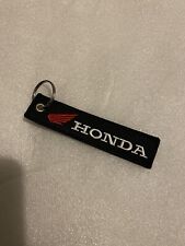 Honda Double Sided Embroidered Key Chain #1