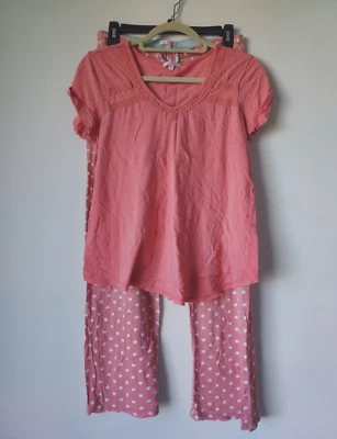 Pjsalvage Size S Coral Pj-Set - Image 1 of 4