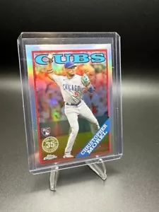 2023 Topps Chrome Christopher Morel RC 1988 Refractor Chicago Cubs #88BC-20 - Picture 1 of 2