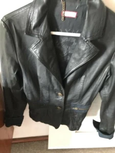 max & co Leather Jacket - Picture 1 of 2