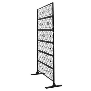 Outdoor Privacy Fence Screen Flower Pot Gardening Tool Placement Privacy Screen - Picture 1 of 18