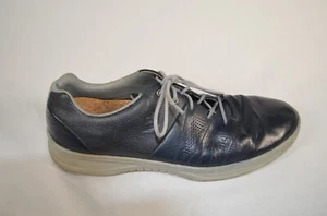 FootJoy Contour Scarpe da Golf Casual Senza Punte Uomo 12M 54070 Difetto Navy - Foto 1 di 12
