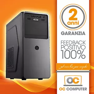 PC DESKTOP COMPUTER ASSEMBLATO INTEL CORE I3 4170/RAM 8GB/HD 1TB/WIFI/ FISSO - Foto 1 di 1