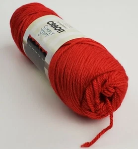 Caron Simply Soft Yarn | Harvest Red | 315 Yards of Yarn!  - Picture 1 of 8