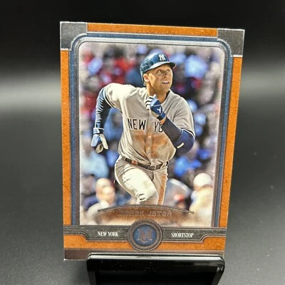 2019 Topps Museum Collection #65 Derek Jeter Copper New York Yankees - Image 1 of 2