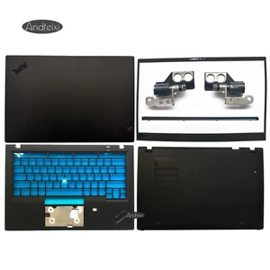 ThinkPad X1 Carbon 6th Gen 2018 LCD Back Cover Bezel Palmrest Upper Base Bottom - Picture 1 of 21