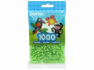 1000 cuentas de fusible de hierro en color manzana Perler Sour 80-15241 - Imagen 1 de 1