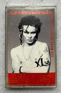 Adam Ant – Antmusic - The Very Best Of Adam Ant, UK Cassette - Picture 1 of 4