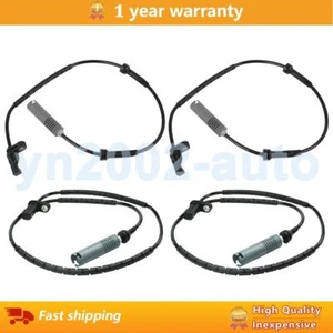 4pcs ABS Wheel Speed Sensor Front Rear Left & Right For BMW E81 E82 E87 E90 E92 - Picture 1 of 2