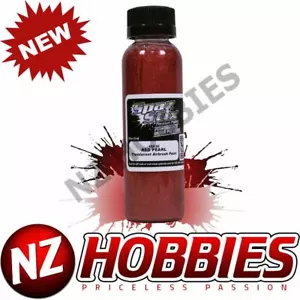 Spaz Stix SZX16030 Red Pearl Airbrush Paint R/C Lexan Body - 2oz - Picture 1 of 2