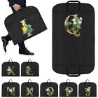 Gold Flowers Letter Garment Bag Suit Coat Clothes Dress Protector Cover Storage