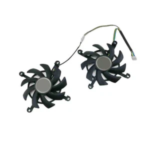 Set For Colorful GTX1650 1660TI RTX2060 graphics card fan Left+Right - Afbeelding 1 van 1
