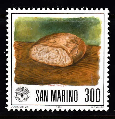 SAN MARINO - SC# 1011 FAO - WORLD FOOD DAY - 1981 - MNH Cover