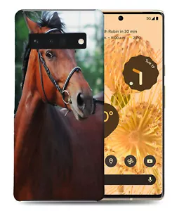 CASE COVER FOR GOOGLE PIXEL|BEAUTIFUL BROWN HORSE ANIMAL #6 - Picture 1 of 11