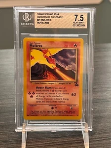 Moltres Black Star Promo Movie 2000 – BGS 7.5 - (PSA/CGC) - Picture 1 of 1