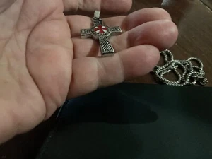 Knights Templar cross. GUARDIAN Pendant Mc for all motor cycles & protect rider - Picture 1 of 7