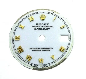 Rolex Factory Gold Roman Number Ladies President Datejust Watch Dial Part - Picture 1 of 2
