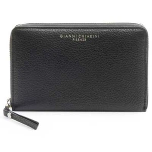 GIANNI CHIARINI Wallet WALLETS GRAIN Female Leather Black - 5043GRN001 - Foto 1 di 3