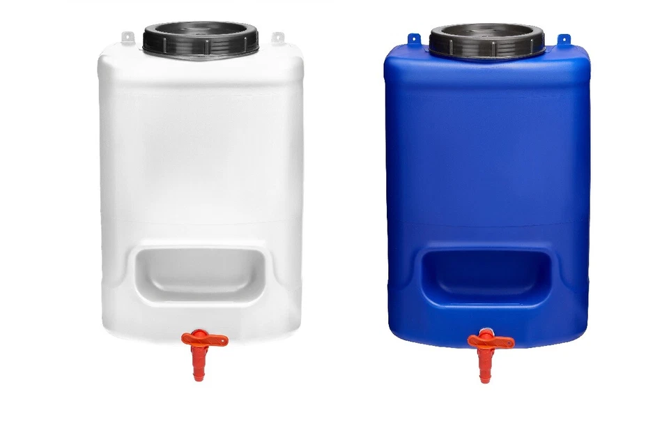 GARRONDA Weithalskanister 20L Wasserkanister mit Hahn BPA-frei Kanister Camping Tank