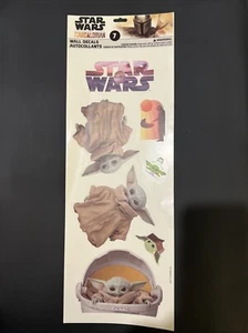 Disney Star Wars the MANDALORIAN Wall Sticker Room Mates Room Decor 8" X 12" - Picture 1 of 5