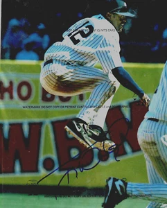 TONY WOMACK SIGNED AUTOGRAPHED 8x10 - New York Yankees - Pirates - Diamondbacks - Picture 1 of 1