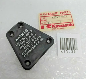 Kawasaki KZ400 KZ650 KZ750 KZ900 KZ1000 KH400 S3 H1 H2 Master Cylinder Cap NOS - Picture 1 of 2