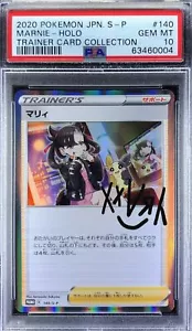 Pokemon Japanese Promo S 140/S-P Marnie Practice Trainer 2020 PSA 10 63460004 - Picture 1 of 2