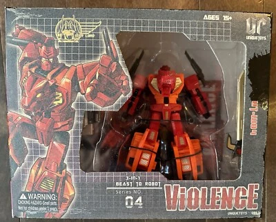Unique Toys Combiner VIOLENCE Beast To Robot UT-W 04 Rampage Predaking Combiner - Image 1 of 3