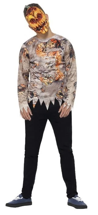 Disfraz de calabaza venenosa para niños XS Foto 1 de 1